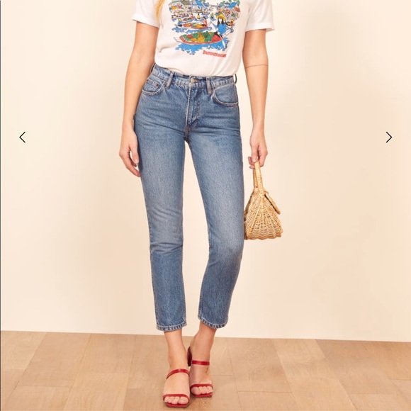 Reformation Denim - Reformation Julia High Cigarette Jean WORN ONCE